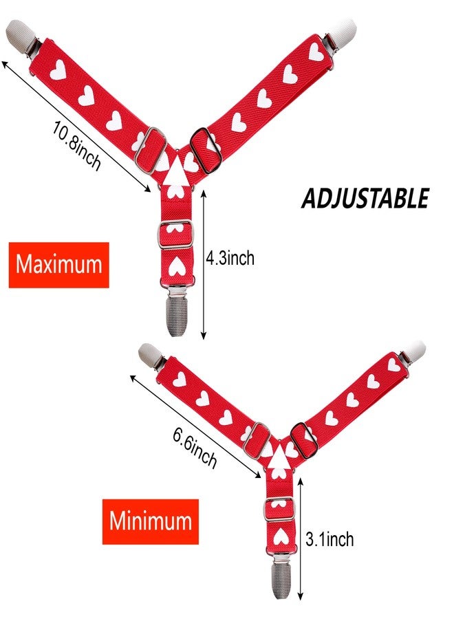 Poualss 2Pcs Adjustable Dog Diaper Suspenders - Female Dog Diaper Keeper for Skirts, Dresses & Pants (Small) - Image 5